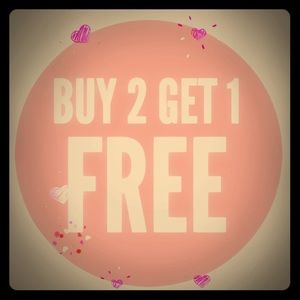 Special sale! Buy 2, get 1 for free ♥️